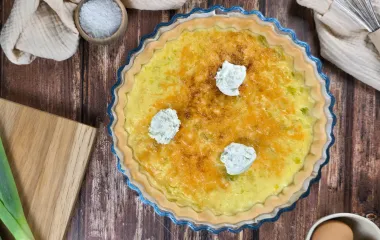 quiche aux poireaux et madame loik