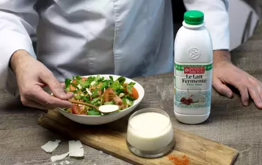 Comment réaliser une sauce salade légère avec du Lait Fermenté ?