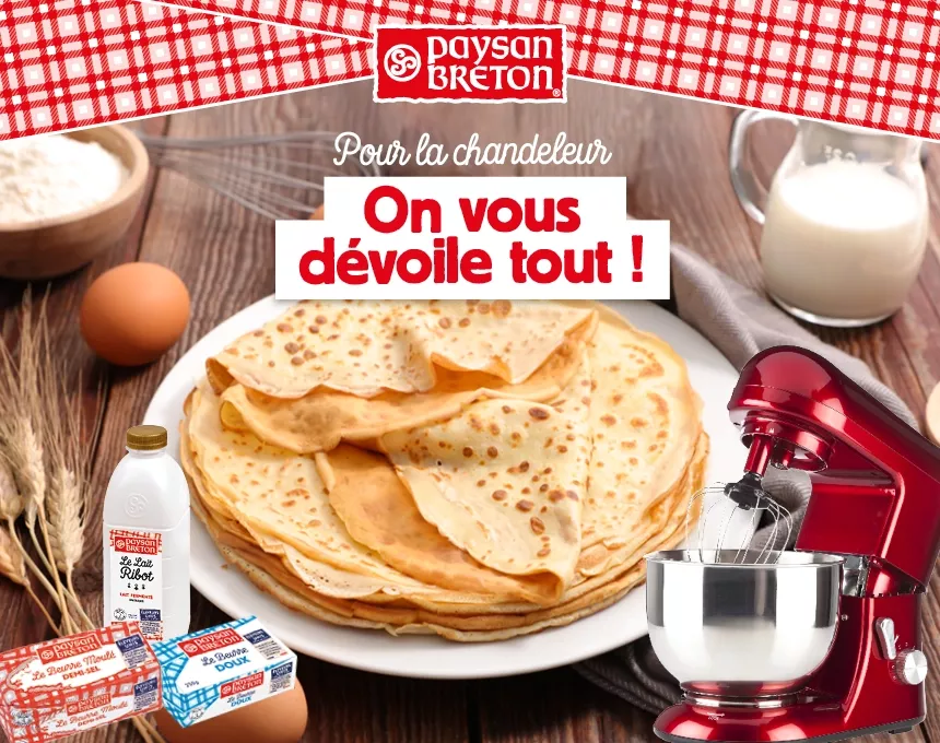 Jeu paysan breton chandeleur