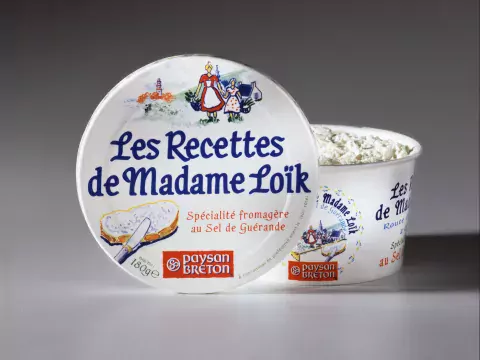 Madame Loïk, frisse opgeklopte kaas uit Bretagne 