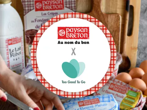 Paysan Breton tekent het pact Too Good to Go tegen voedselverspilling