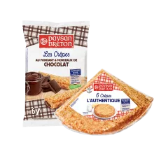 Nos crêpes bretonnes