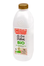 bouteille lait ribot paysan breton bio