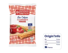 Les Crêpes Fourrées A la Confiture de Fraises Paysan Breton