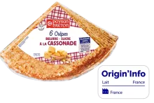 crêpes beurre sucre à la cassonade Paysan Breton