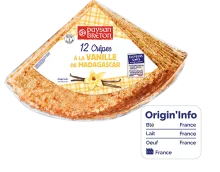 Les Crêpes à la Vanille de Madagascar Paysan Breton