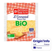 L'Emmental BIO râpé Paysan Breton
