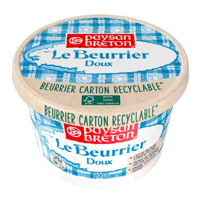 Unsalted Butter Tub Paysan Breton