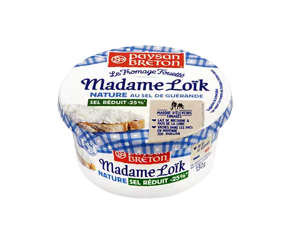 Plain Whipped Cheese with -25% Less Salt*