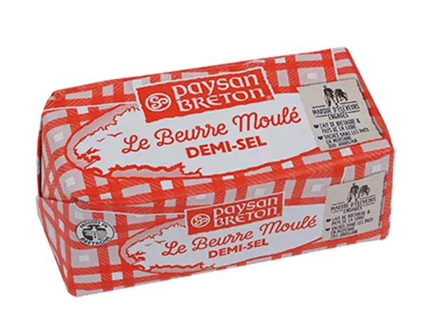 Le Beurre Demi-Sel Moulé Paysan Breton