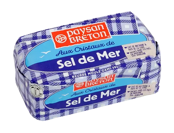 Moulded Butter with Sea Salt Paysan Breton