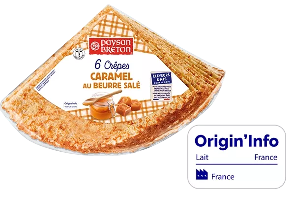 Les Crêpes Au Caramel au Beurre Salé Paysan Breton