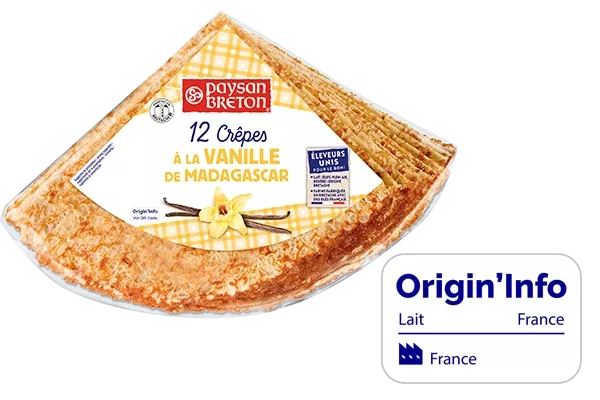 Les Crêpes à la Vanille de Madagascar Paysan Breton