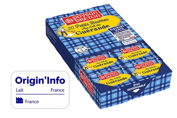 Les Petits Beurres Au Sel de Guérande Paysan Breton
