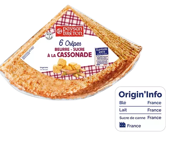 Sweet Crêpes with Brown Sugar Paysan Breton