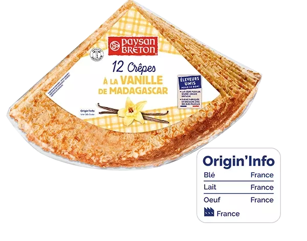 Pannenkoeken met vanille Paysan Breton