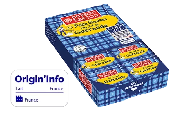 Boter in miniformaat met zout uit Guérande Paysan Breton