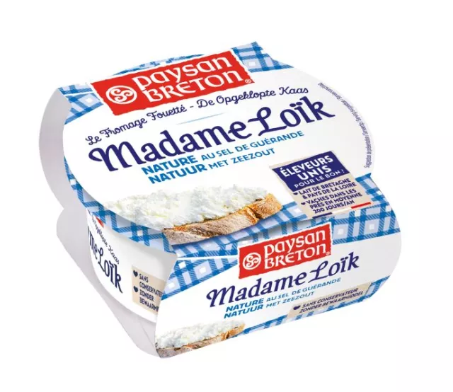 Plain Whipped Cheese with Guérande Sea Salt