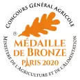 Médaille de Bronze 2020 concours général agricole