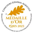 Logo médaille d'or concours général agricole 2023