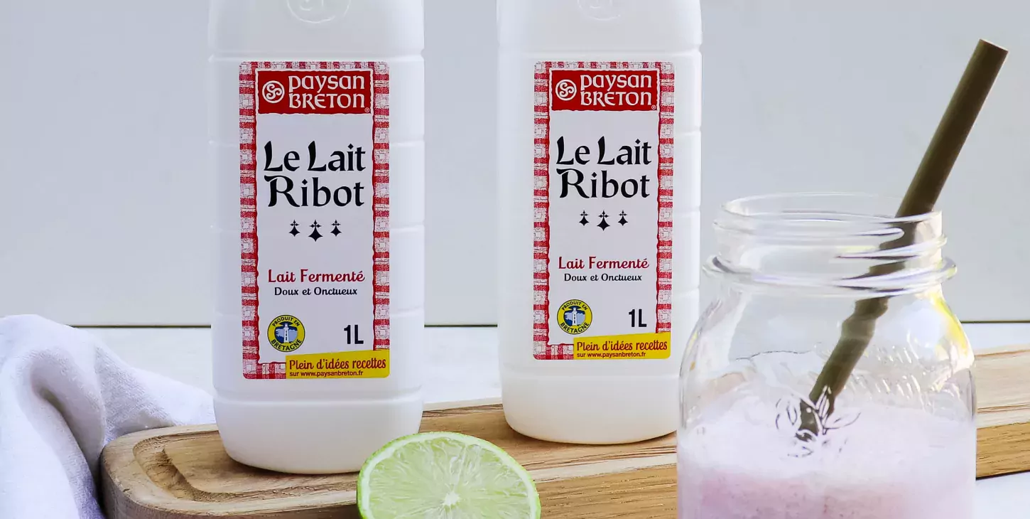 Le Lait Ribot passe au vichy rouge !