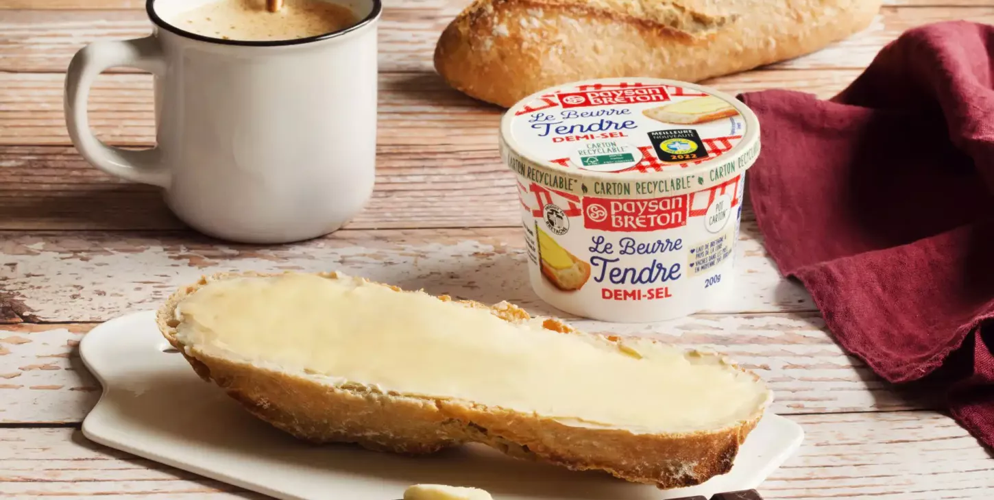 tartine beurrier tendre demi-sel paysan breton