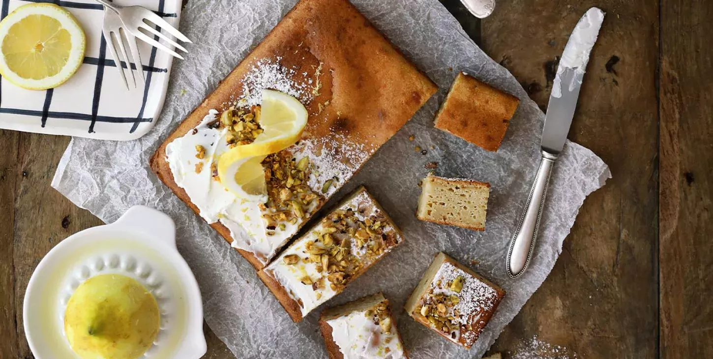 Lemon Cake with Whipped Cheese Madame Loïk