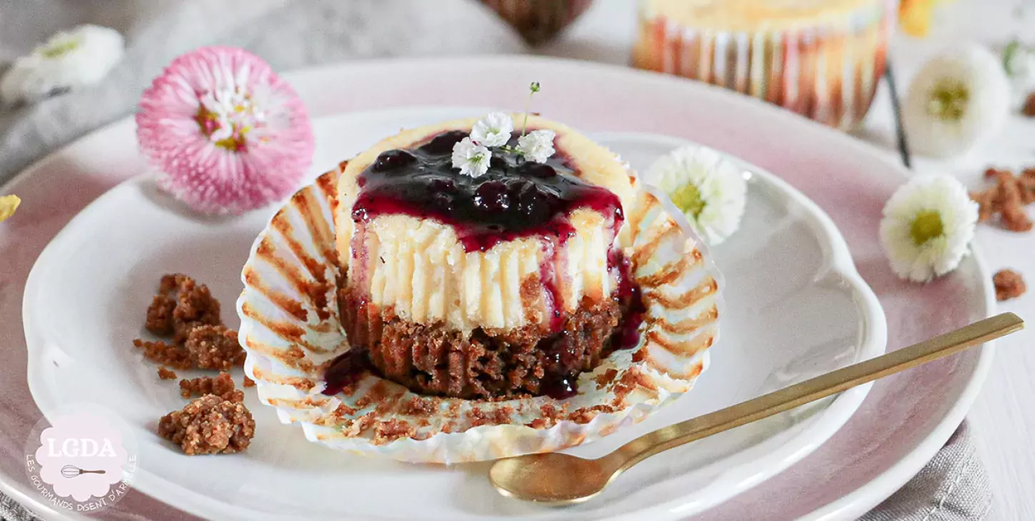 Mini cheesecakes Les Gourmands disent d'Armelle Paysan Breton
