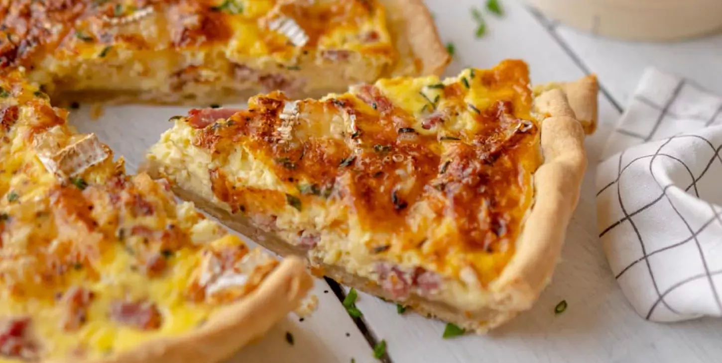 Quiche au camembert Kergall