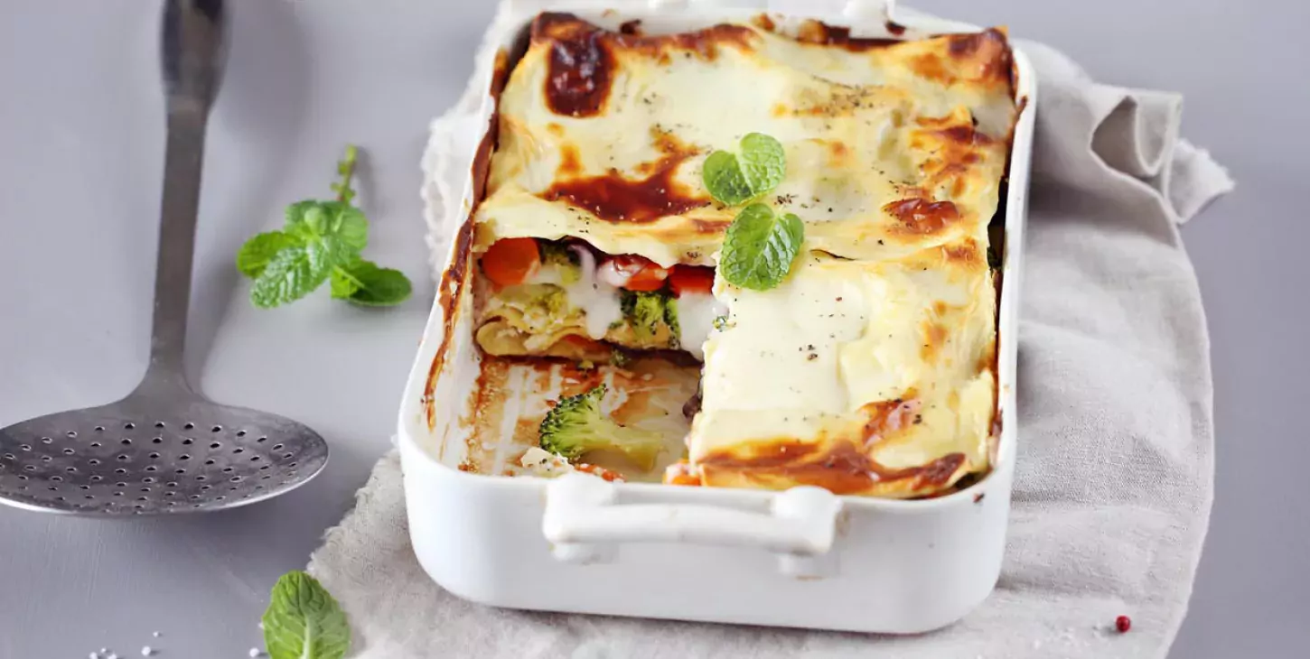 lasagne légume fromage frais