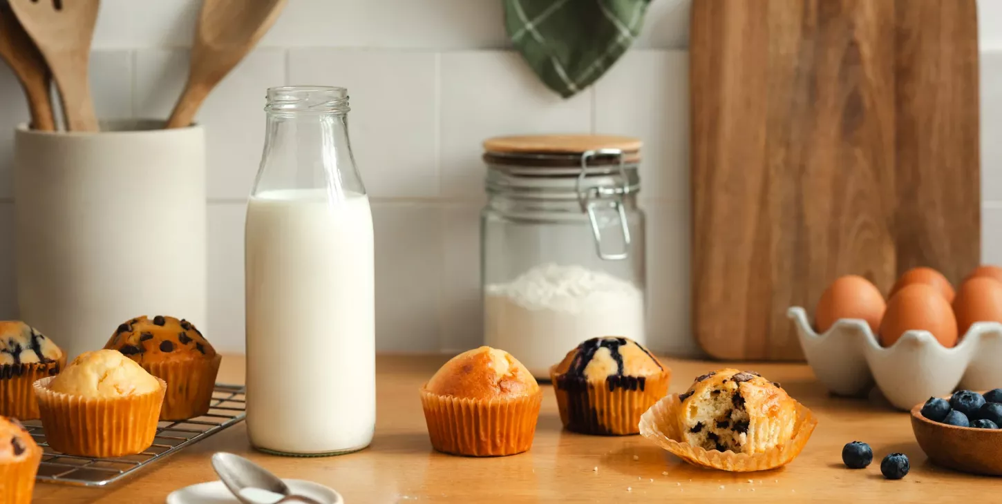 recette gateau yaourt facon muffin lait ribot paysan breton