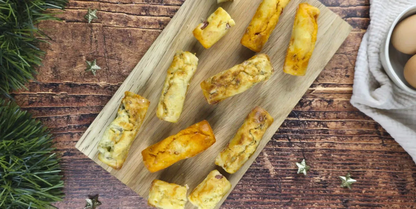 Mini cakes salés au Lait Ribot