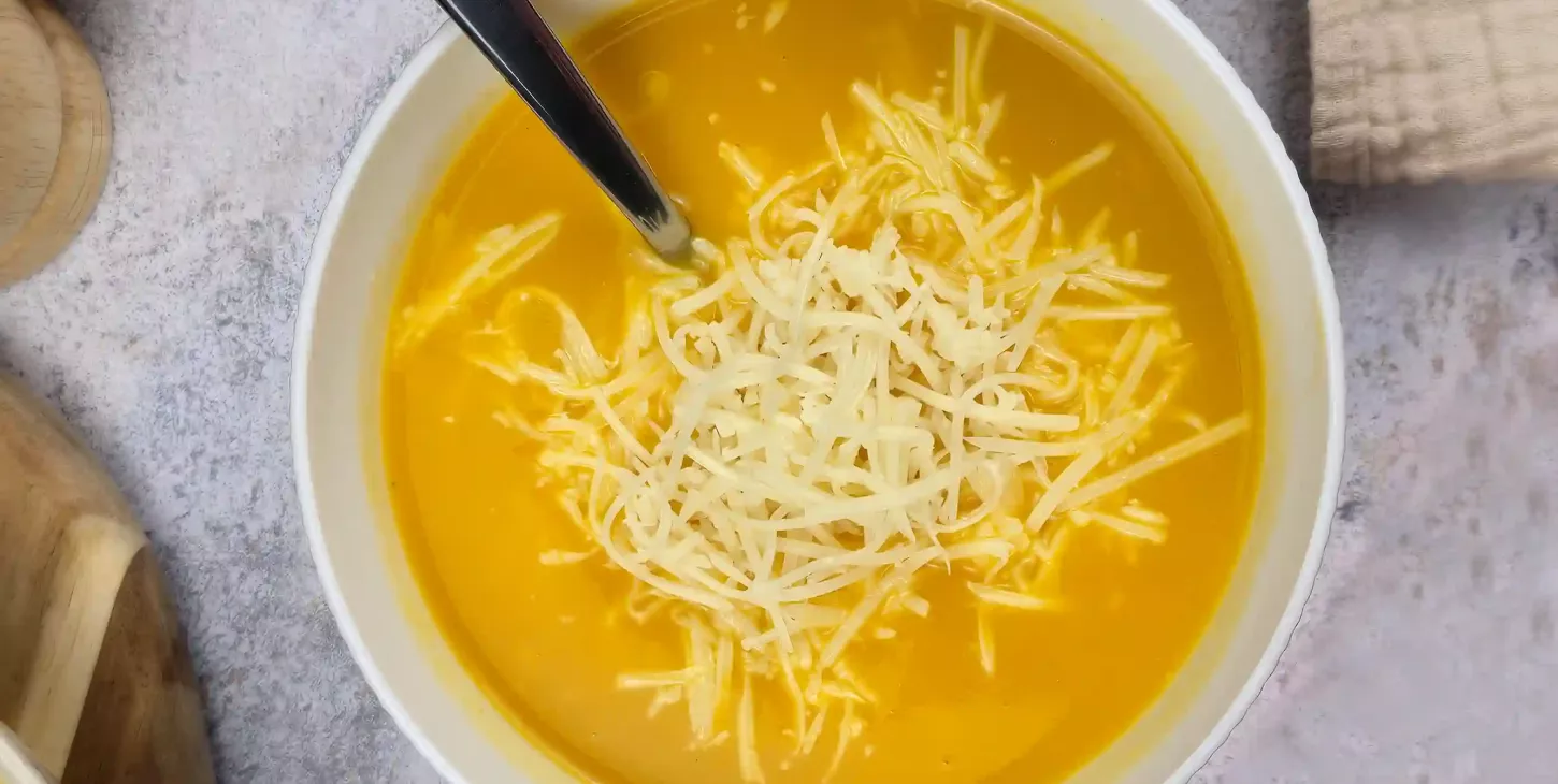 Velouté de carottes et patate douce 
