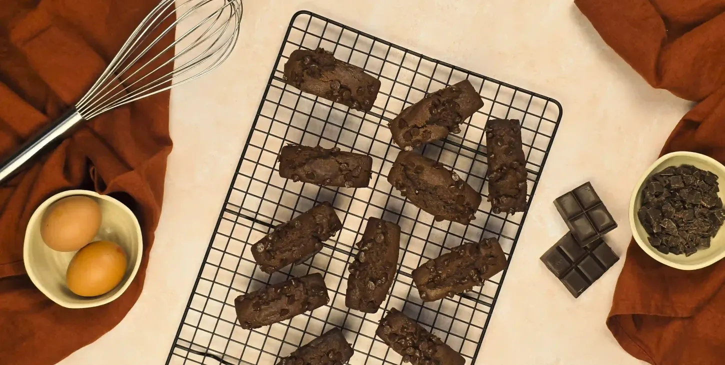 Mini-cakes au chocolat 