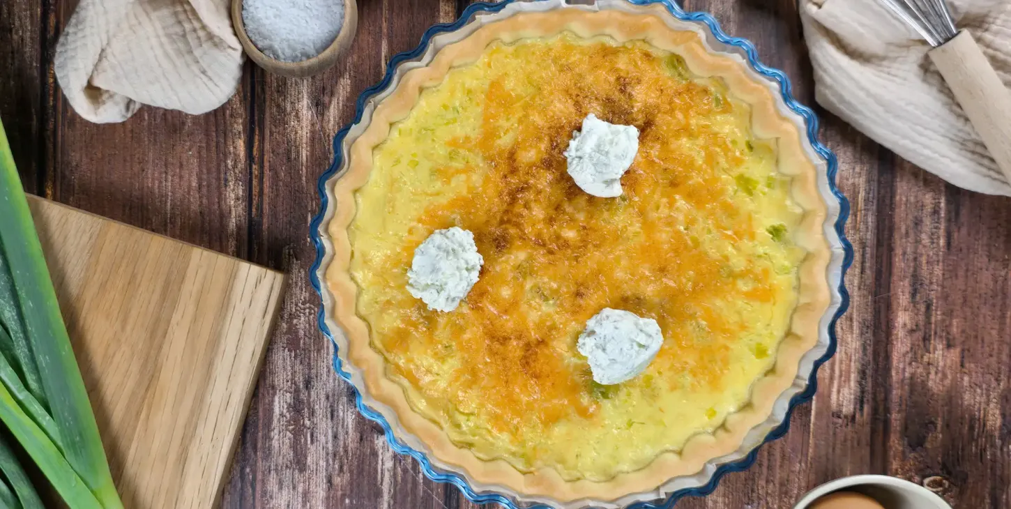quiche aux poireaux et madame loik